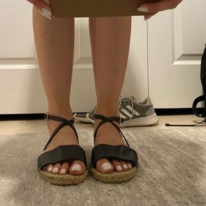 Espadrille black Sandals